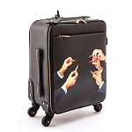 Чемодан дорожный SELETTI Travel Kit Trolley Lipstick Black варинант исполнения - 2 | Loft Concept в Красноярске
