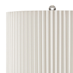 Настольная лампа с плиссированным цилиндрическим абажуром Tightened Waist варинант исполнения - 2 | Loft Concept в Красноярске