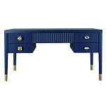 Письменный стол с 4-мя ящиками Elsa Dreams Blue варинант исполнения - 6 | Loft Concept в Красноярске