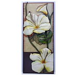 Аксессуар настенный из металла Blank Space White Flowers варинант исполнения - 1 | Loft Concept в Красноярске