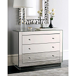 Комод зеркальный с 3-мя ящиками Mirror Chest of Drawers варинант исполнения - 2 | Loft Concept в Красноярске