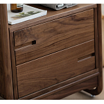 Вешалка деревянная с 2- мя ящиками Moon Walnut Furniture варинант исполнения - 8 | Loft Concept в Красноярске