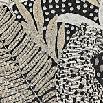 Мебельная ткань Шенилл коричневый принт 280 см T2-146 варинант исполнения - 2 | Loft Concept в Красноярске