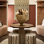 Панно на стену плетеное Макраме бежевый цвет  варинант исполнения - 7 | Loft Concept в Красноярске