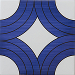 Дизайнерская плитка с узором Восьмерки варинант исполнения - 2 | Loft Concept в Красноярске