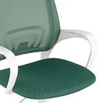 Офисное кресло с основанием из белого пластика Desk chairs Green варинант исполнения - 6 | Loft Concept в Красноярске