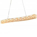 Люстра волнистой формы с текстурной огранкой Reflection of Reality варинант исполнения - 2 | Loft Concept в Красноярске