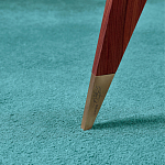 Дизайнерский кофейный стол со стеклянной столешницей Gio Ponti D.552.2 Coffee Table варинант исполнения - 4 | Loft Concept в Красноярске