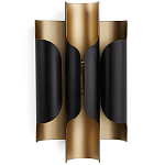 Бра из металла Dolton Wall Lamp Black варинант исполнения - 2 | Loft Concept в Красноярске