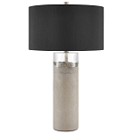 Настольная лампа на сером бетонном основании Delicate Brutality варинант исполнения - 2 | Loft Concept в Красноярске