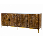 Широкая тумба с фактурным фасадом Termite варинант исполнения - 6 | Loft Concept в Красноярске