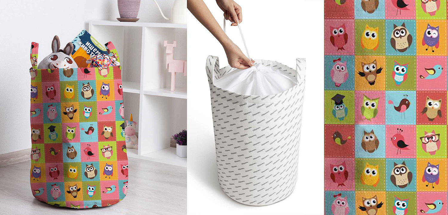 Корзина Birds Puzzle Basket Корзина Birds Puzzle Basket - Loft-Concept в Красноярске