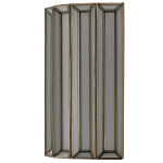 Бра с абажуром из панелей белого молочного стекла Stunned by Light варинант исполнения - 4 | Loft Concept в Красноярске