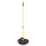 Ручка шариковая металлическая на подставке из натурального камня Metal Stone Pens варинант исполнения - 8 | Loft Concept в Красноярске