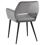 Стул с подлокотниками серый NEASAN STOOL варинант исполнения - 5 | Loft Concept в Красноярске