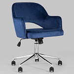 Кресло для компьютерного стола Veloury Blue варинант исполнения - 2 | Loft Concept в Красноярске