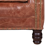 Кожаное кресло James Brown Leather Armchair варинант исполнения - 5 | Loft Concept в Красноярске