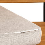 Двухместный диван из акации без подлоконтиков Amra варинант исполнения - 8 | Loft Concept в Красноярске