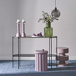 Подсвечник фигурный розовый Bright Accent 36 см варинант исполнения - 4 | Loft Concept в Красноярске