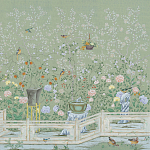 Обои ручная роспись Temple Newsam Mercury Grey варинант исполнения - 2 | Loft Concept в Красноярске