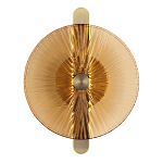 Бра с круглым стеклянным плафоном Gingham варинант исполнения - 1 | Loft Concept в Красноярске