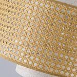 Торшер с декоративным поясом из плетеного бамбука Biuloggicu варинант исполнения - 6 | Loft Concept в Красноярске