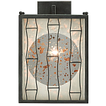 Бра с круглой зеркальной вставкой с эффектом ржавчины Stunning Radiance варинант исполнения - 2 | Loft Concept в Красноярске