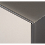 Комод со стеклянной столешницей и с выдвижными ящиками Minimalist Accent варинант исполнения - 3 | Loft Concept в Красноярске