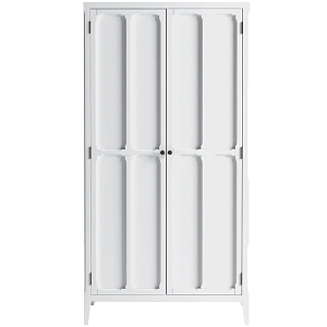 Шкаф белый Silva White Cabinet