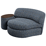 Кушетка со столиком Ulysses варинант исполнения - 1 | Loft Concept в Красноярске