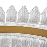 Люстра круглая с декоративными элементами в виде лепестков Round Light Flashing варинант исполнения - 8 | Loft Concept в Красноярске