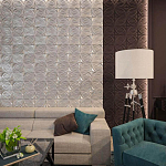 Гипсовая 3D панель с принтографией PM-37 варинант исполнения - 2 | Loft Concept в Красноярске