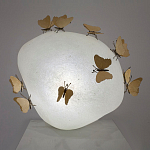 Настольная лампа ночник Alien Stone варинант исполнения - 2 | Loft Concept в Красноярске