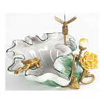 Чаша фигурная с обитателями леса и цветами Eden Garden варинант исполнения - 5 | Loft Concept в Красноярске