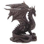 Декоративная статуэтка Дракон Dragon Brown Statuette варинант исполнения - 1 | Loft Concept в Красноярске