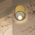 Бра с каменным диском в металлической раме Sandstone Painting варинант исполнения - 5 | Loft Concept в Красноярске