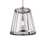 Подвесной светильник с прозрачным коническим стеклянным плафоном в современном стиле Feiss варинант исполнения - 1 | Loft Concept в Красноярске