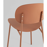 Стул Edie пластик коричневый варинант исполнения - 3 | Loft Concept в Красноярске