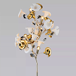 Торшер в виде белых и золотых цветов каллы Refined Taste of Light варинант исполнения - 2 | Loft Concept в Красноярске