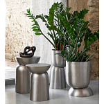 Приставной стол из алюминиевого сплава Meskill Side Table варинант исполнения - 9 | Loft Concept в Красноярске