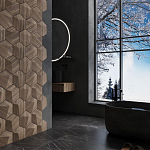 Гипсовая 3D панель с принтографией PM-30 варинант исполнения - 2 | Loft Concept в Красноярске