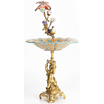 Фарфоровая чаша Фонтан птиц Verena варинант исполнения - 4 | Loft Concept в Красноярске