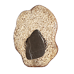 Бра с волнообразным стеклянным плафоном и вставкой из мрамора Liquid Stone варинант исполнения - 6 | Loft Concept в Красноярске