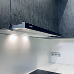 Угловой кухонный гарнитур Жемчужный белый Серый Clarke Kitchen Set White Grey варинант исполнения - 3 | Loft Concept в Красноярске