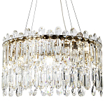 Круглая люстра с хрустальными подвесками Roul Crystal Round Chandelier варинант исполнения - 2 | Loft Concept в Красноярске