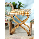 Приставной столик с ящиком в стиле ретро Vintage Rustic Tablecloth варинант исполнения - 6 | Loft Concept в Красноярске