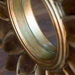 Зеркало-солнце с золотыми с лучами Rays of Peace варинант исполнения - 2 | Loft Concept в Красноярске