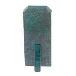 Часы погон ВС подарочные настольные из натурального камня Змеевик Military Clock варинант исполнения - 15 | Loft Concept в Красноярске