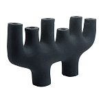 Подсвечник алюминиевый черный Ember варинант исполнения - 2 | Loft Concept в Красноярске