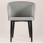 Мягкое кресло на металлических ножках Shaggy Grey варинант исполнения - 3 | Loft Concept в Красноярске